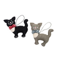 Bow Cat Ornaments