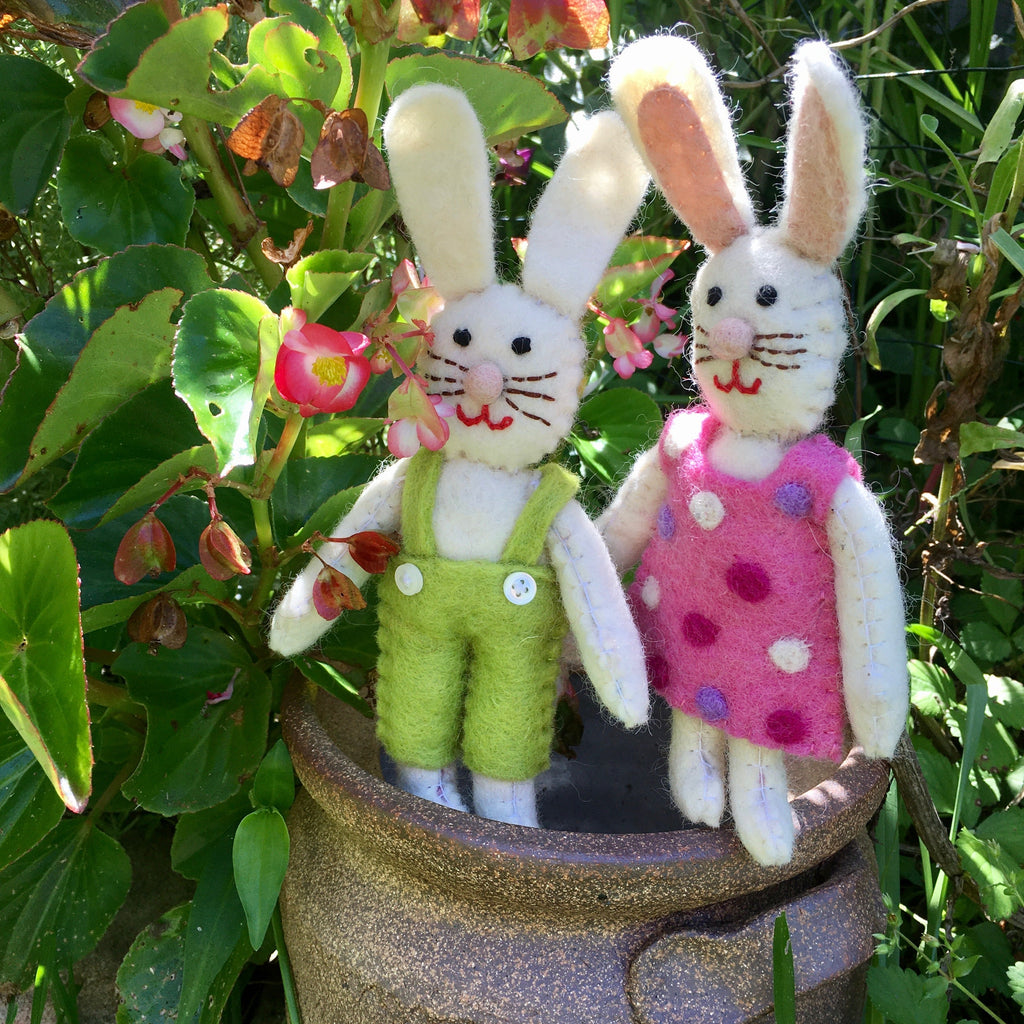White Bunny Dolls