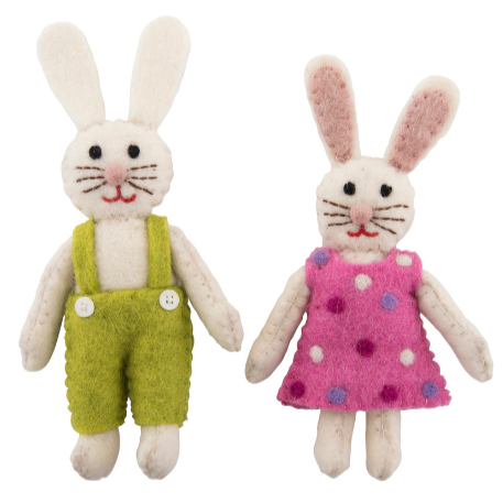 White Bunny Dolls