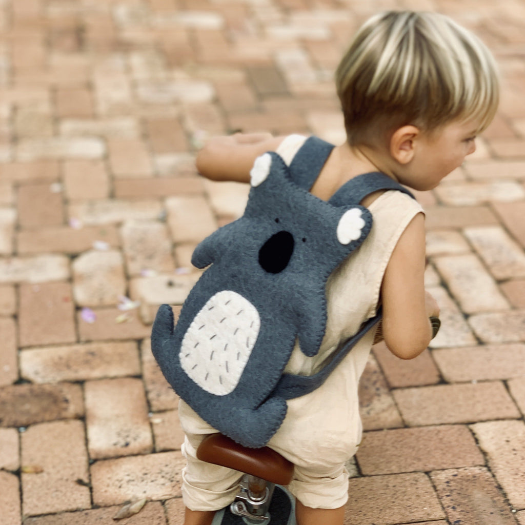 Grey Koala Backpack