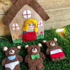 Goldilocks Puppet Bag