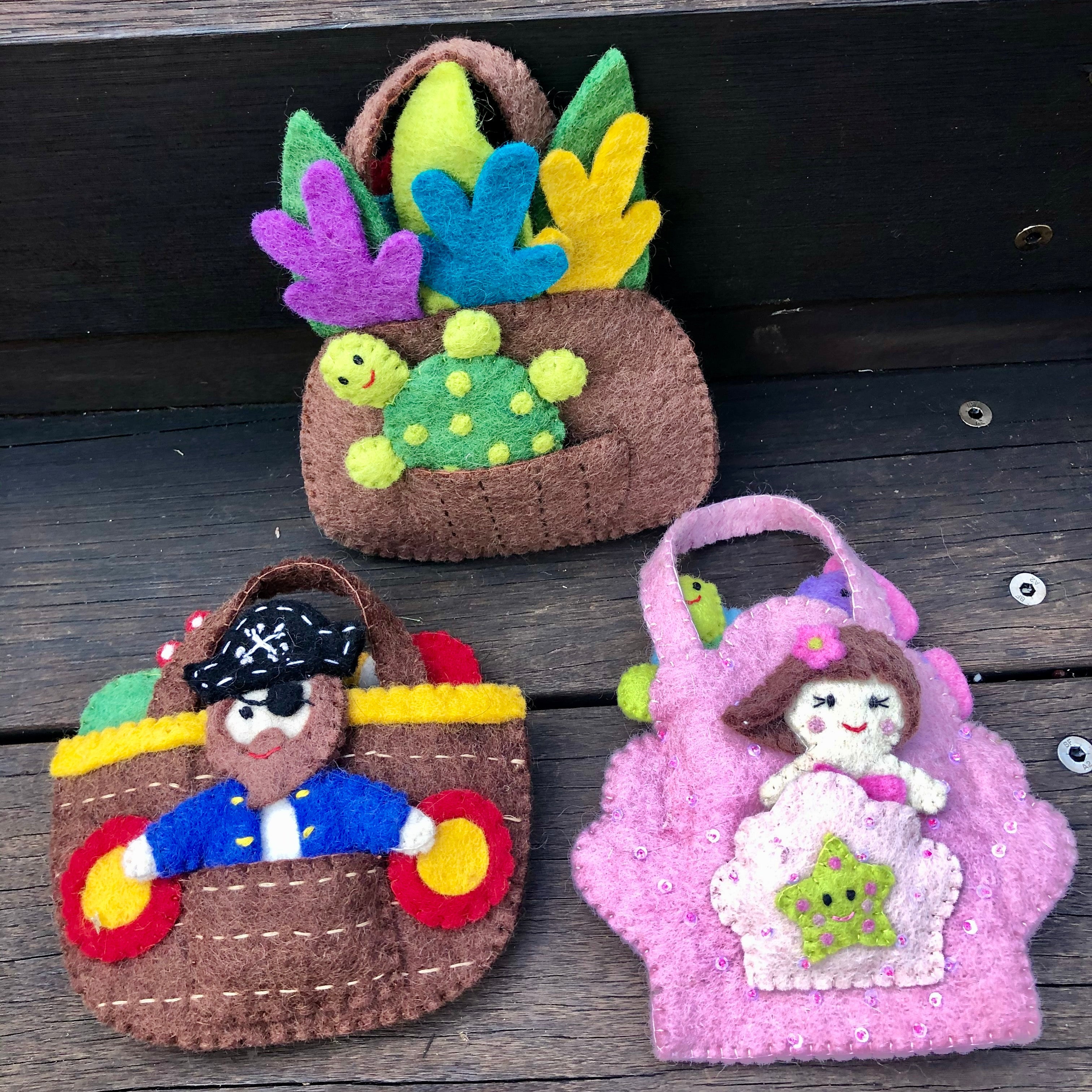 Pirate Puppet Play Bag
