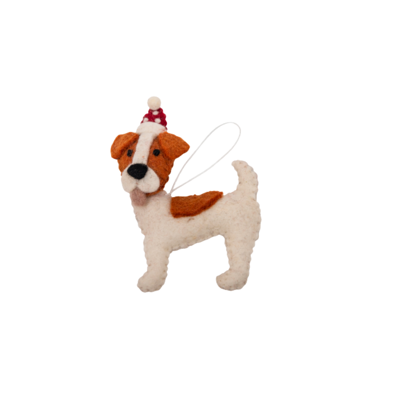 Jack Russell Hat Ornament