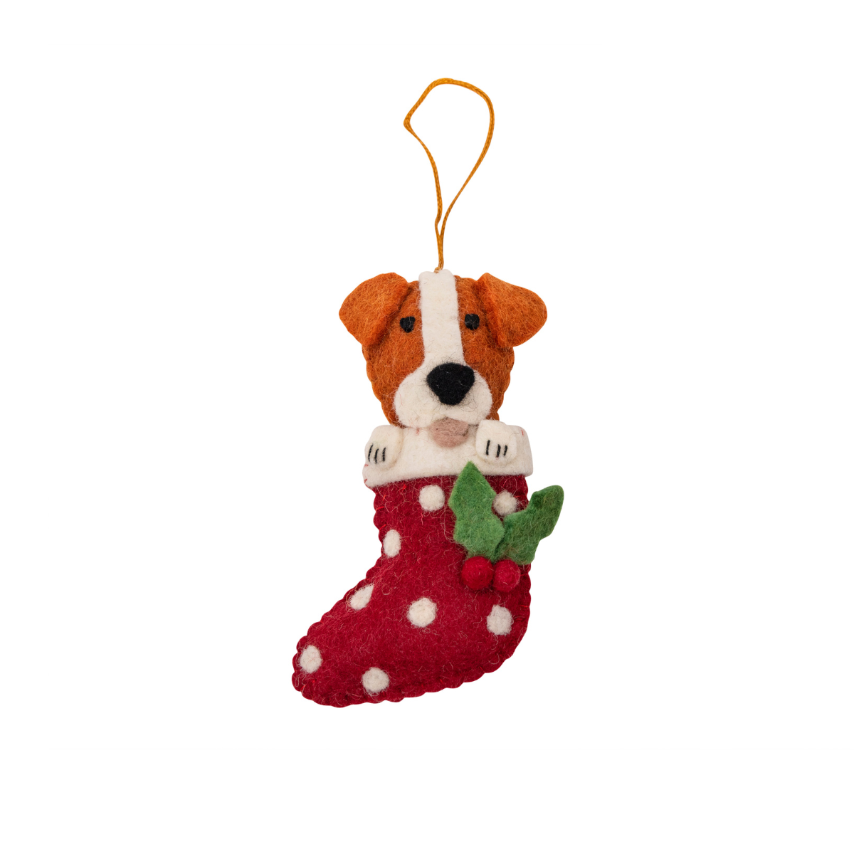 Boxer Stocking Ornament