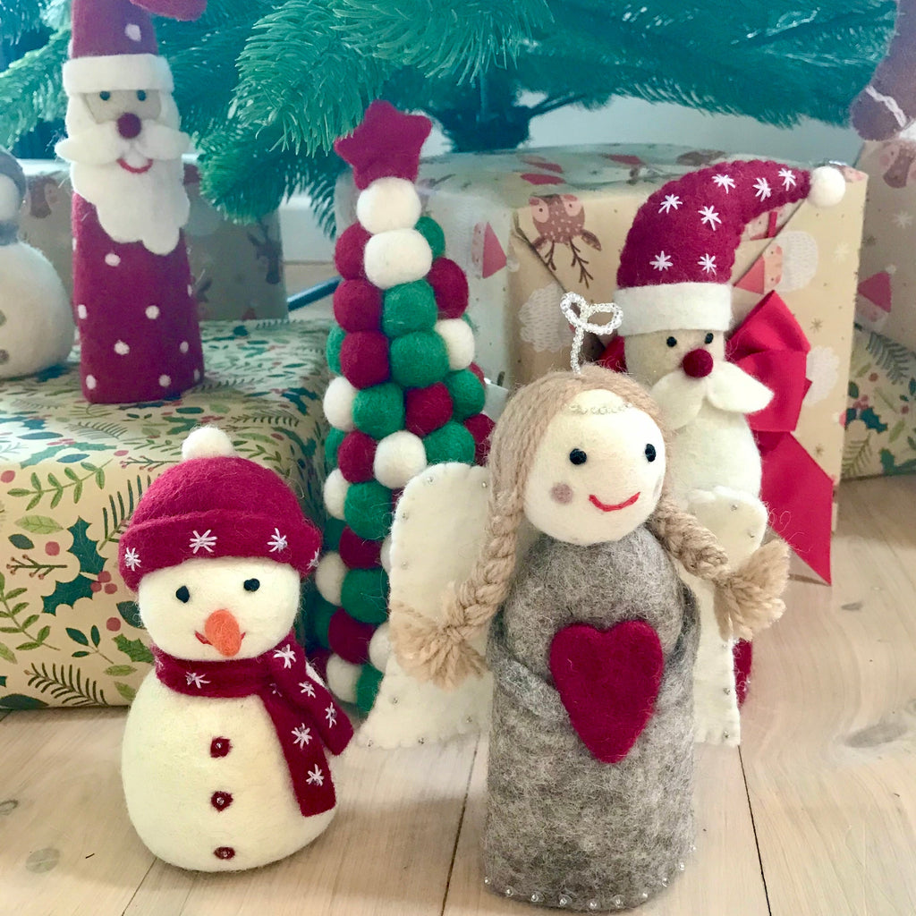 Standing Santa Decor