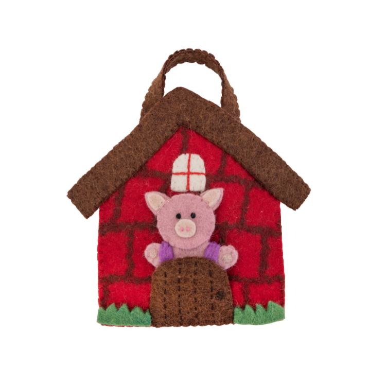 Three Pigs Puppet Bag