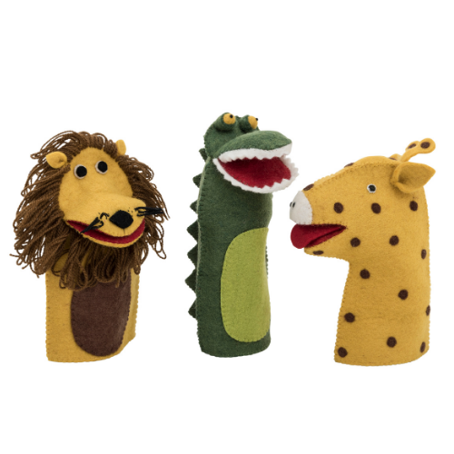 African Animal Puppets