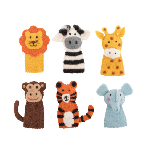 African Finger Puppets