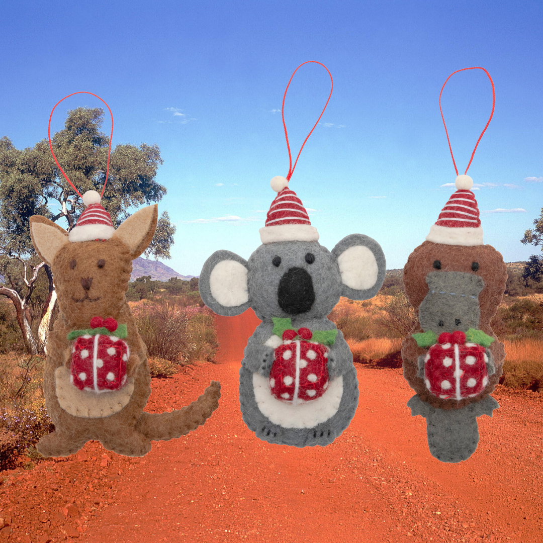 Aussie Animal Ornaments
