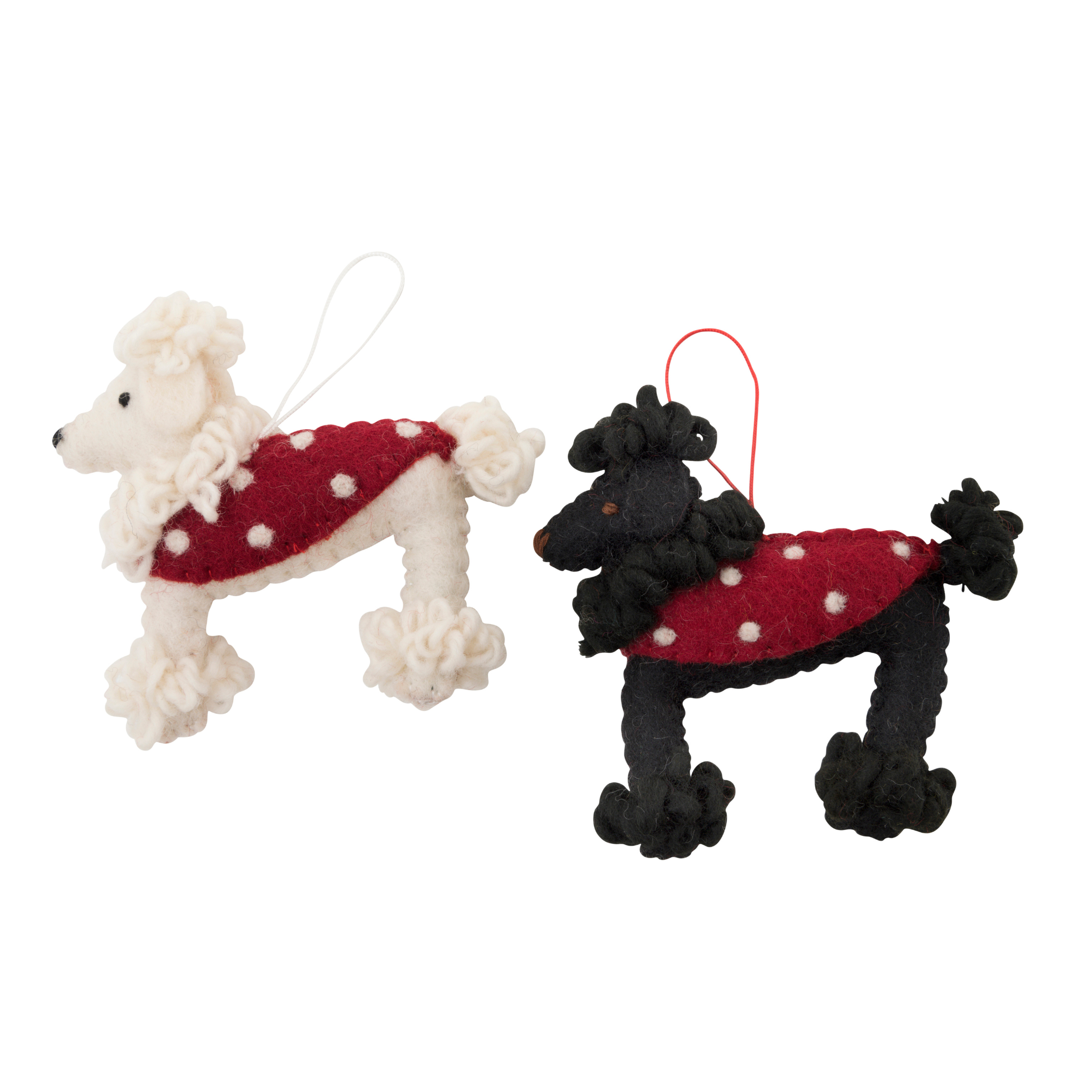 Poodle Ornaments