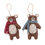 Scarf Bear Ornaments