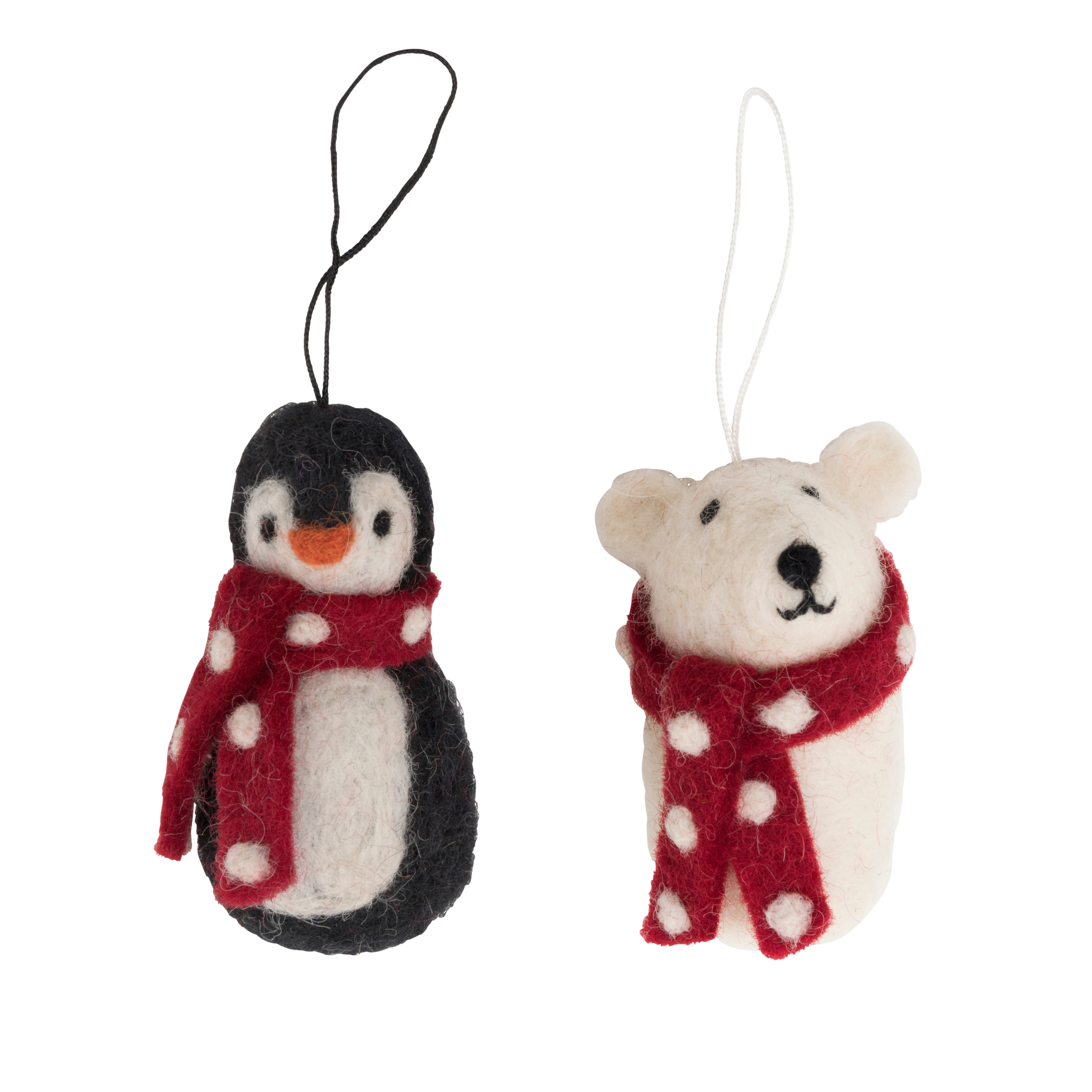 Polar Animal Ornaments