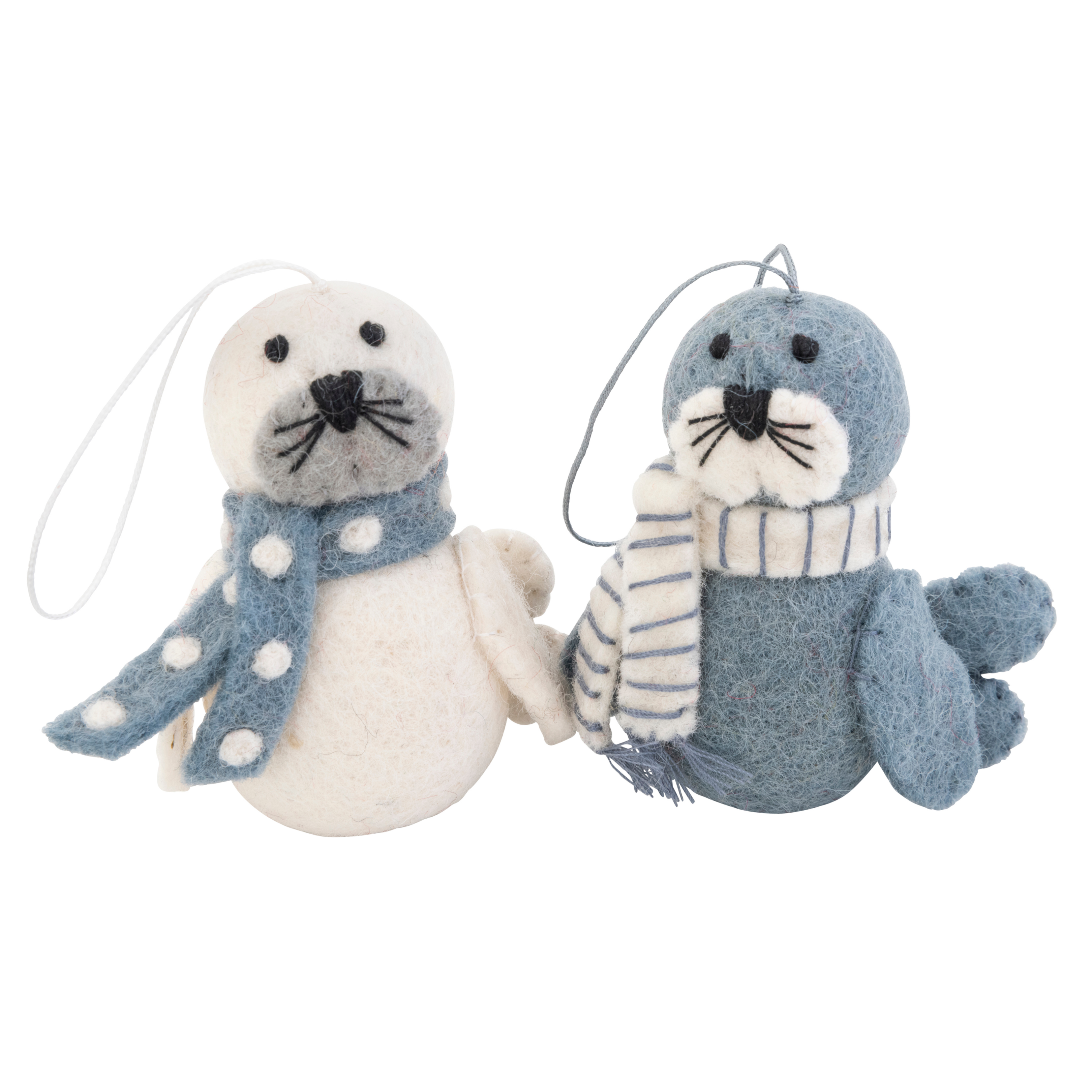 Scarf Seal Ornaments