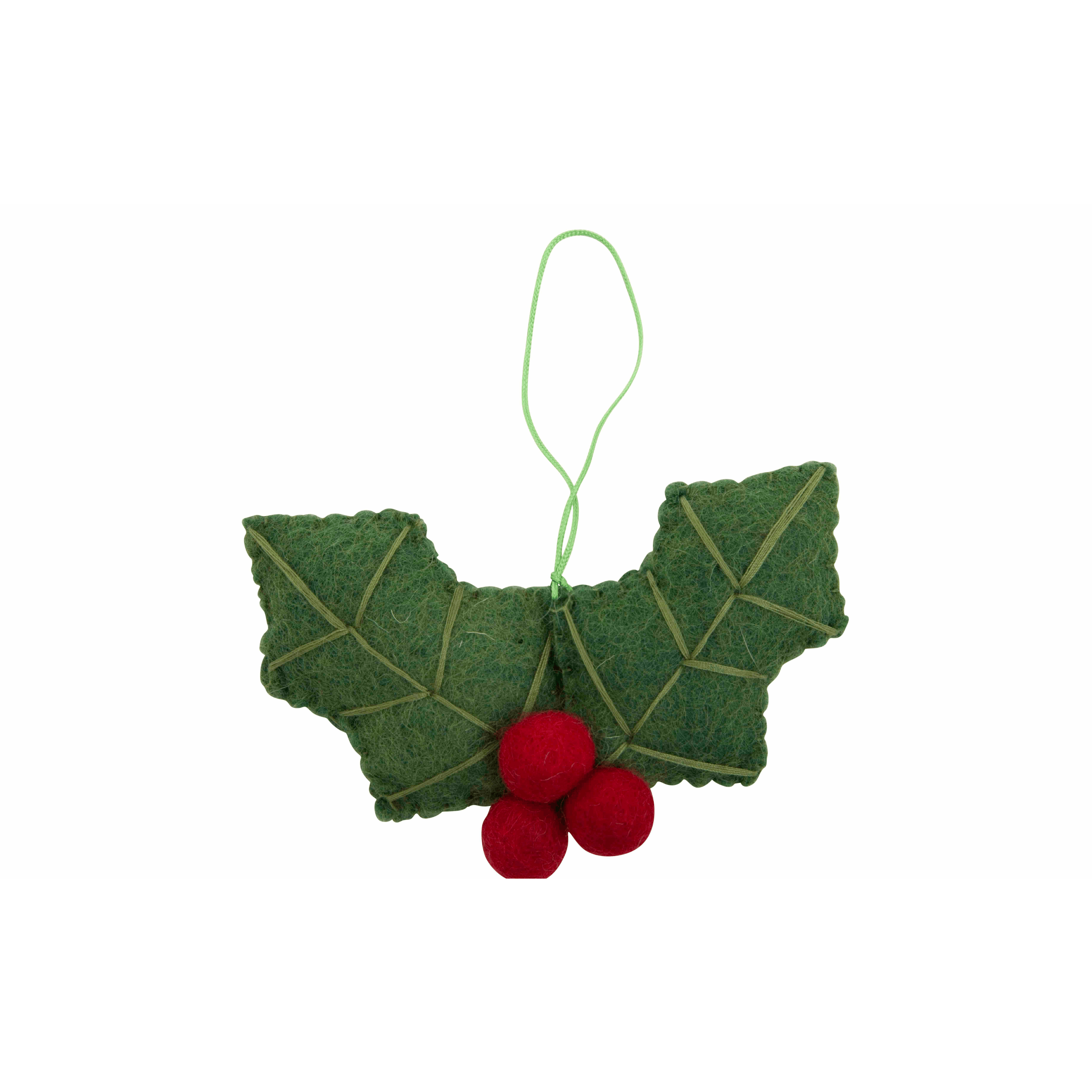 Holly Leaf Ornament