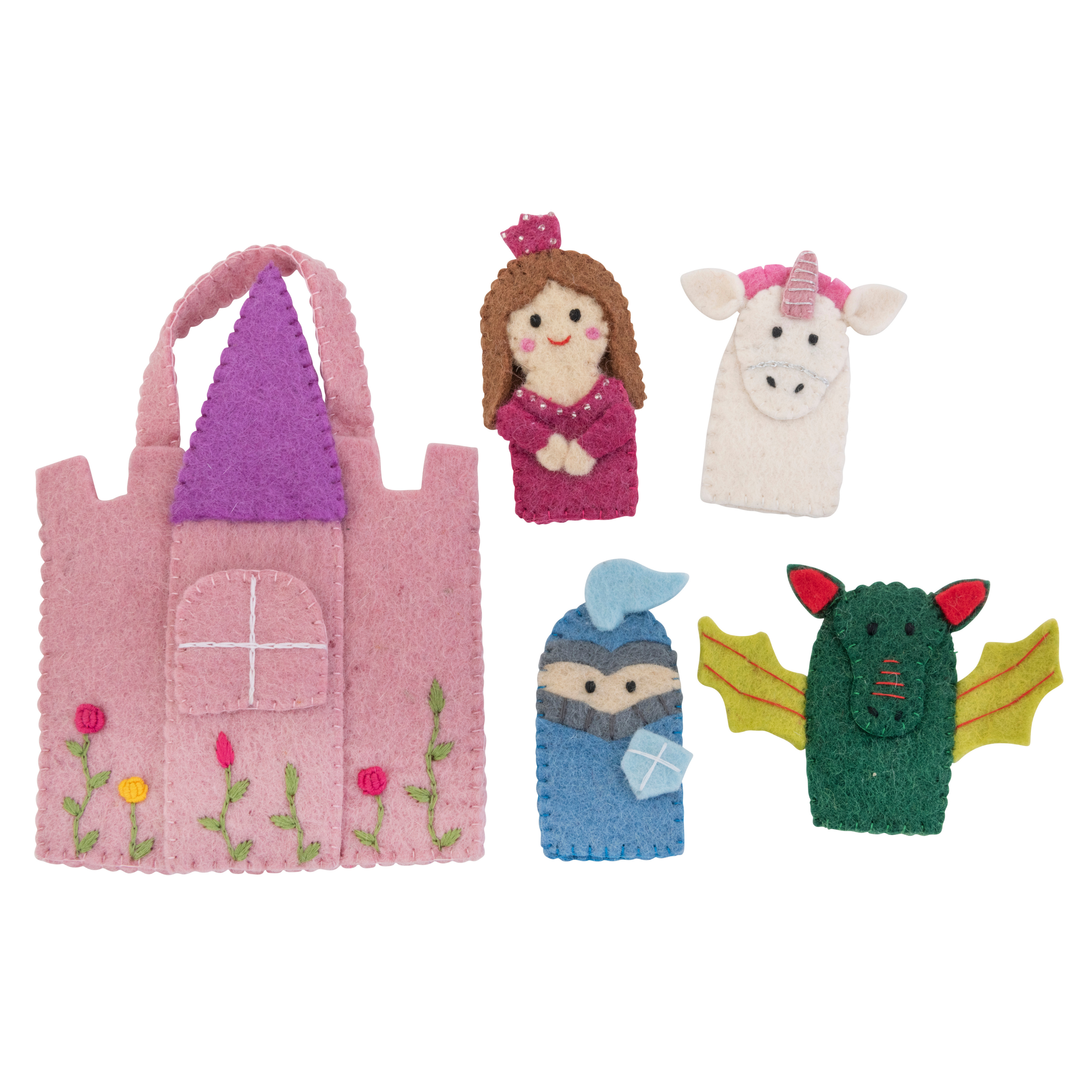 Princess Puppet Play Bag