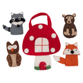 Mushroom Puppet Play Bag