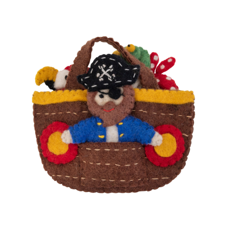 Pirate Puppet Play Bag