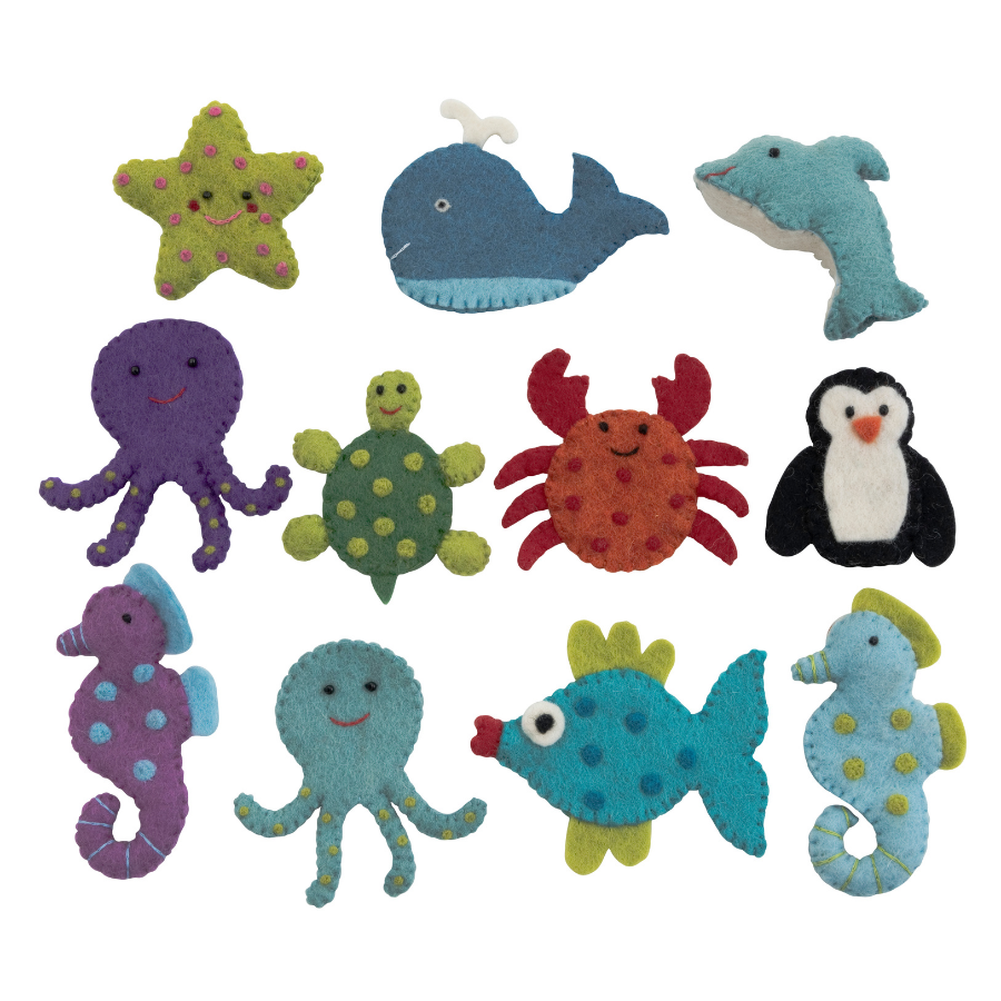 Sea Creature Puppets