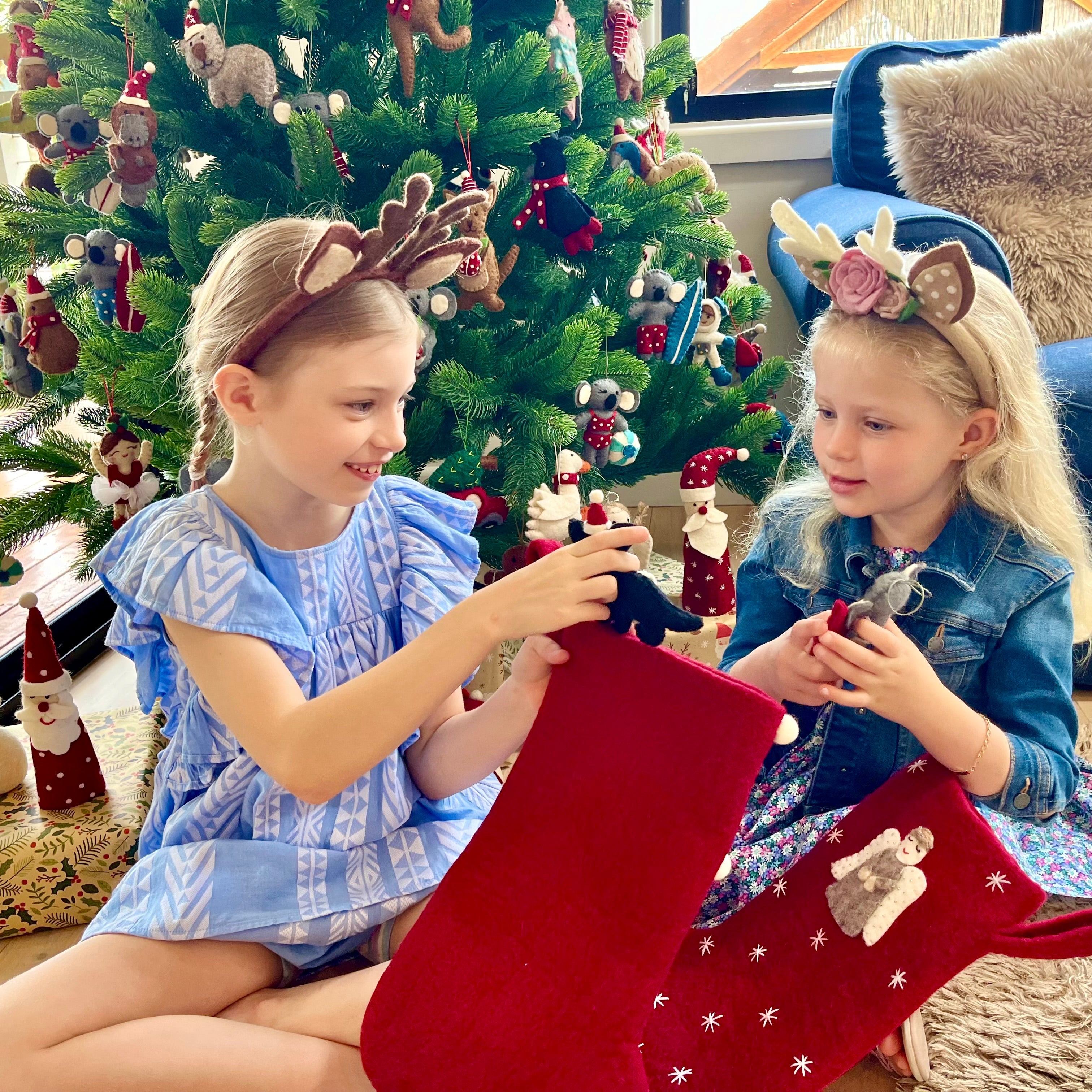 Angel Christmas Stocking