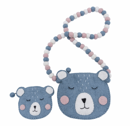 Bear Bag Purse Set