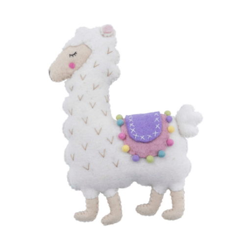 Pink Llama Cushion