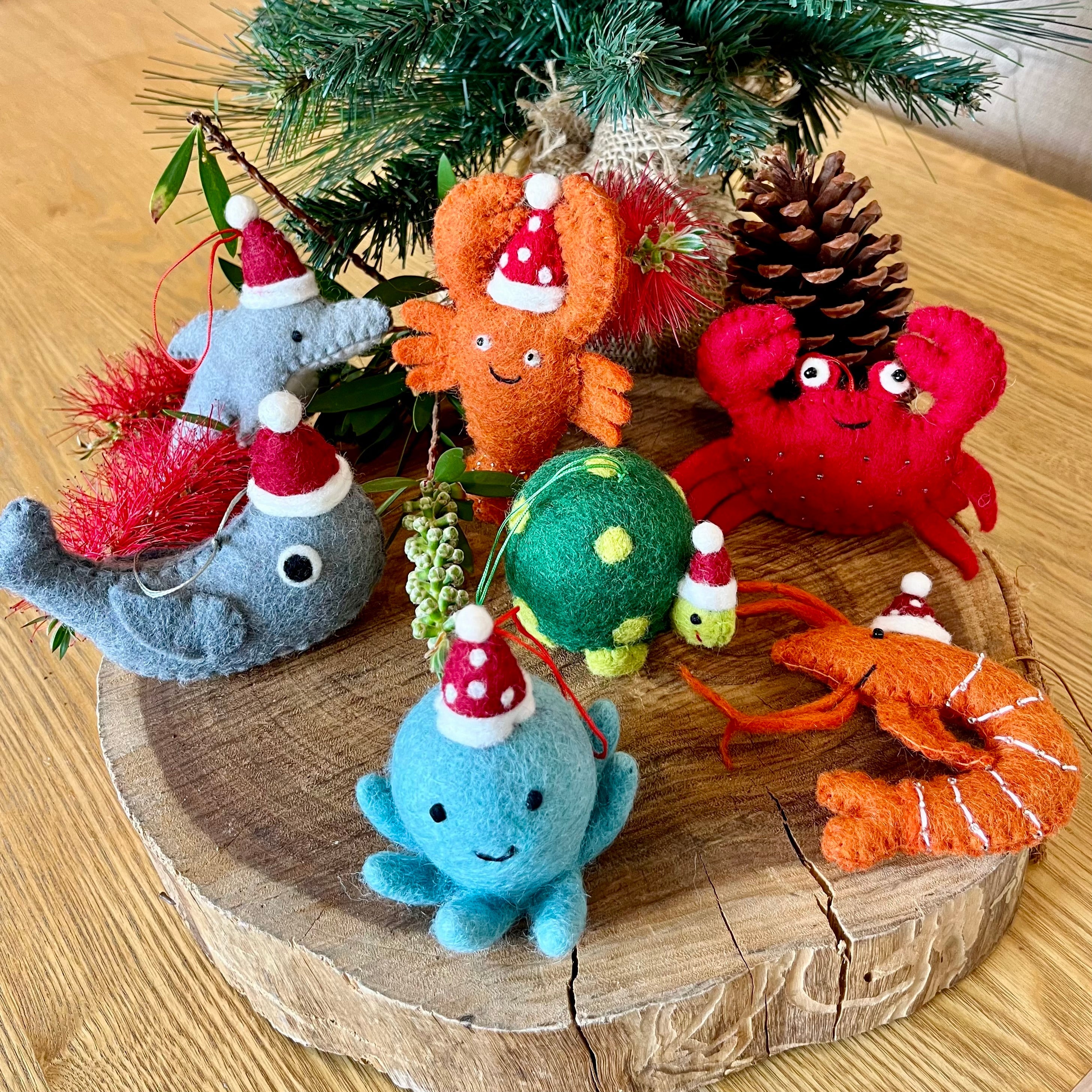 Sea Creature Ornaments