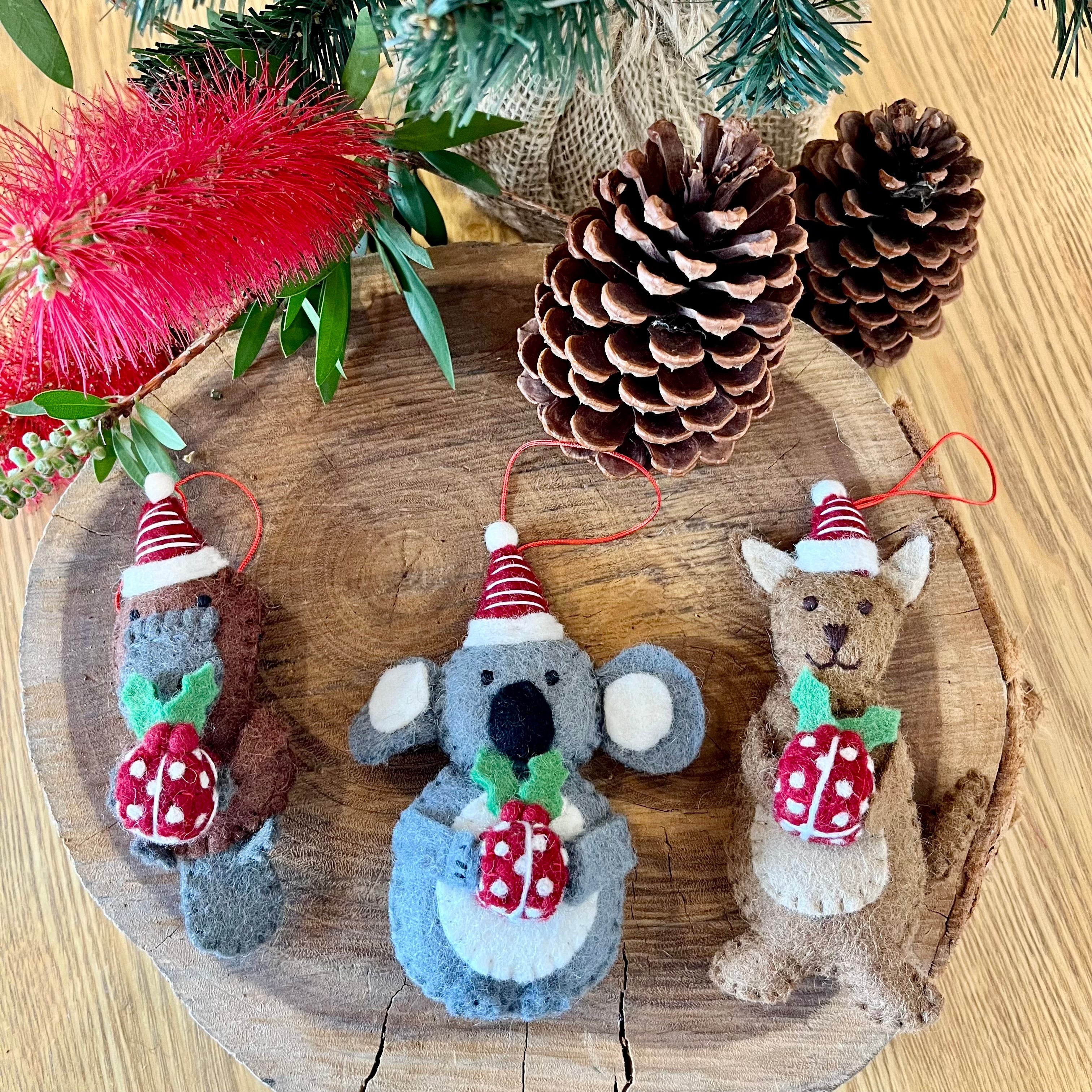 Aussie Animal Ornaments