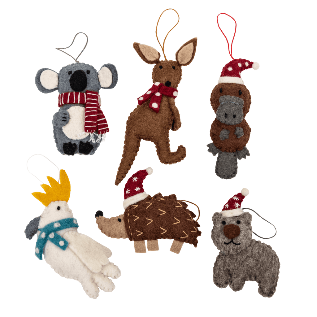Aussie Animal Ornaments