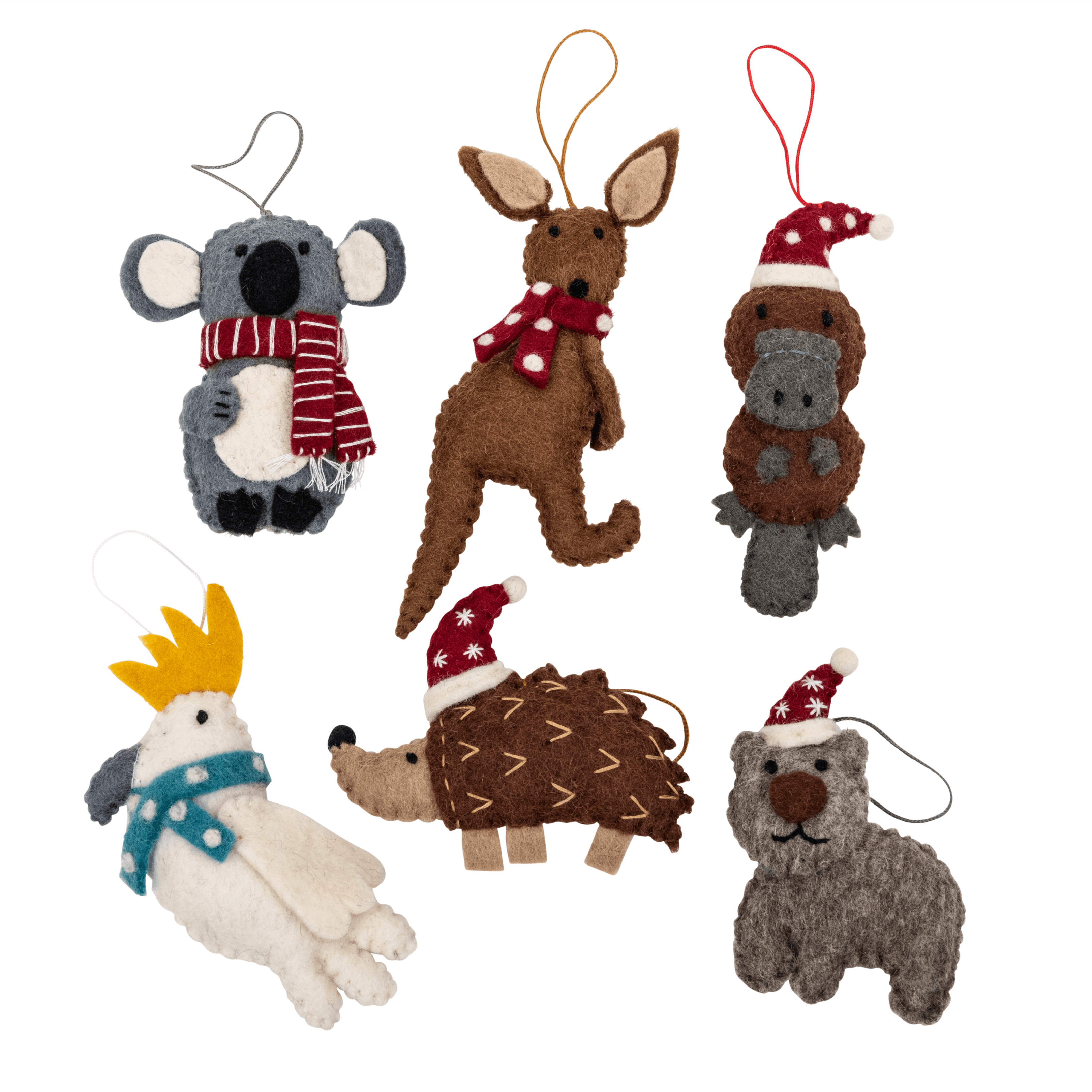 Aussie Animal Ornaments