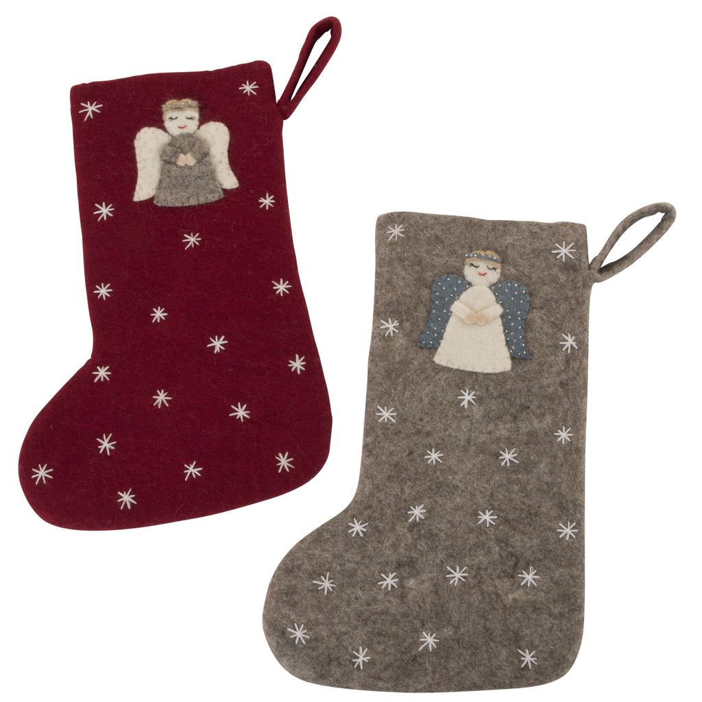 Angel Christmas Stocking