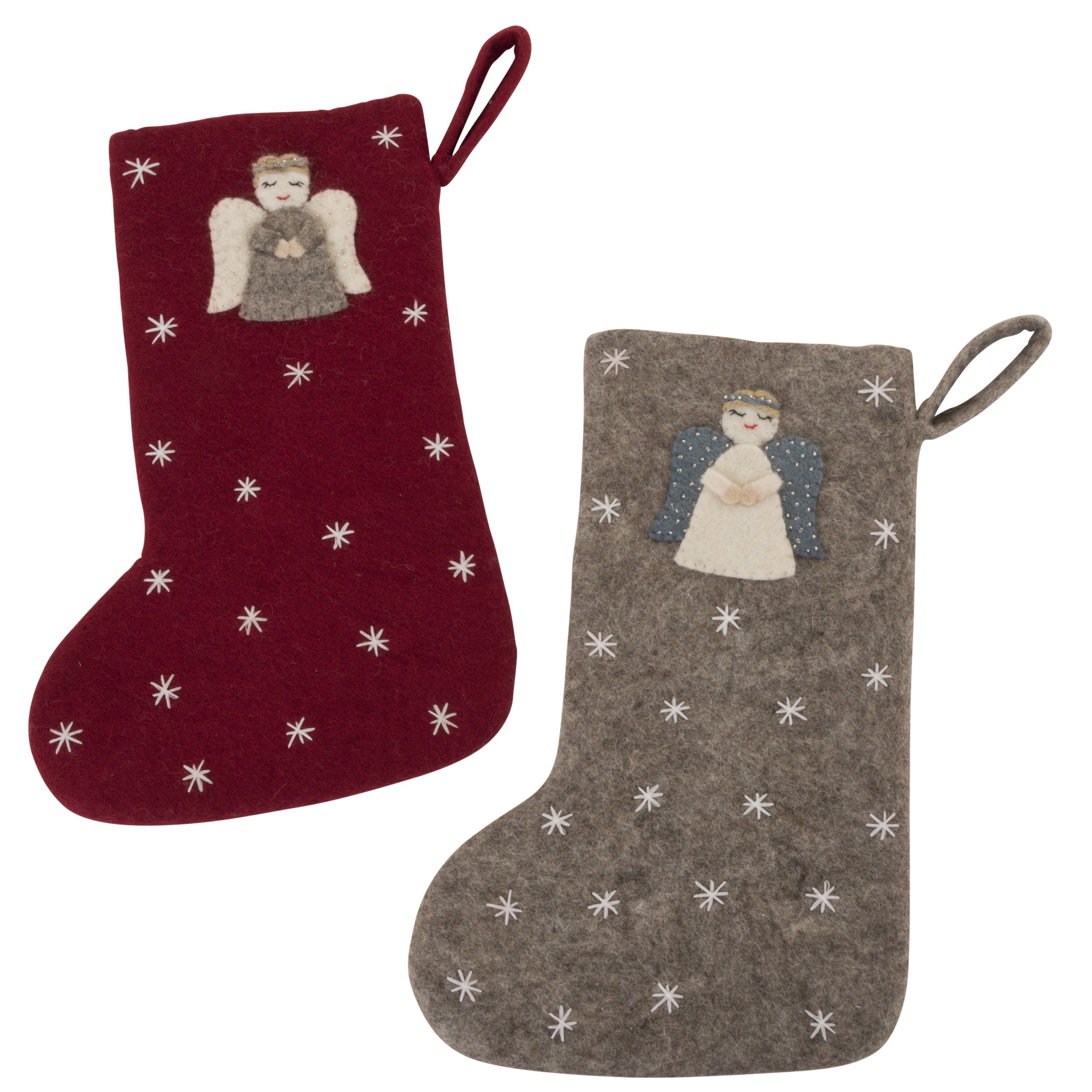 Angel Christmas Stocking