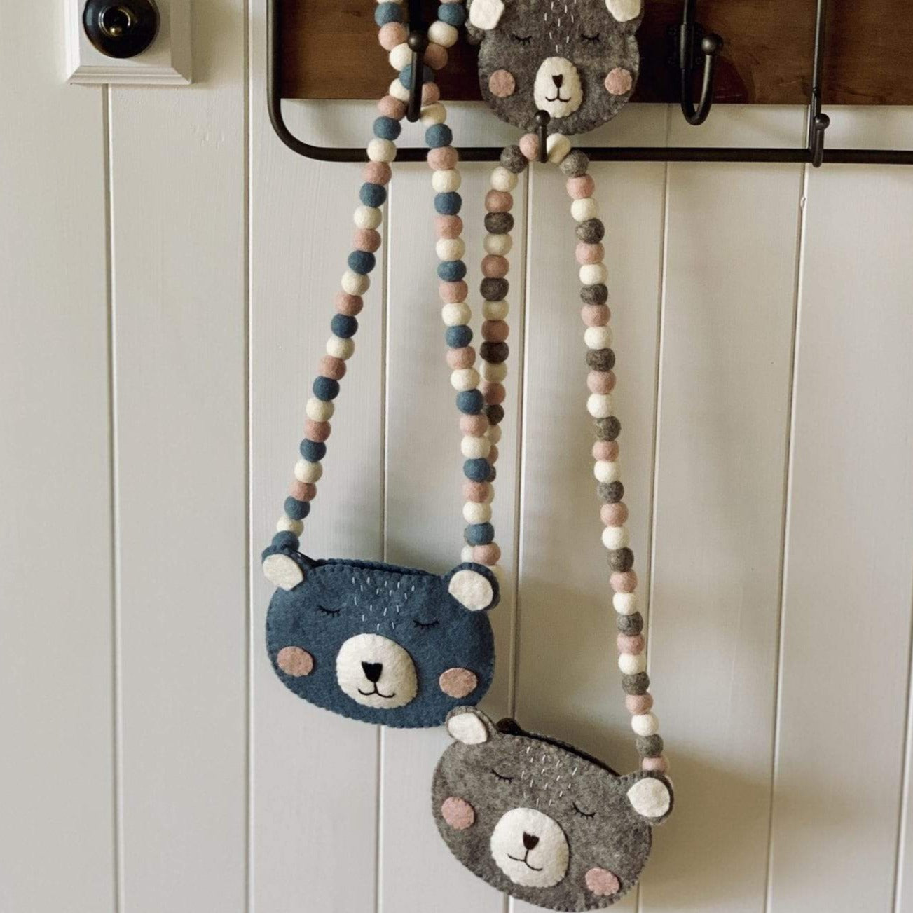 Bear Bag Purse Set